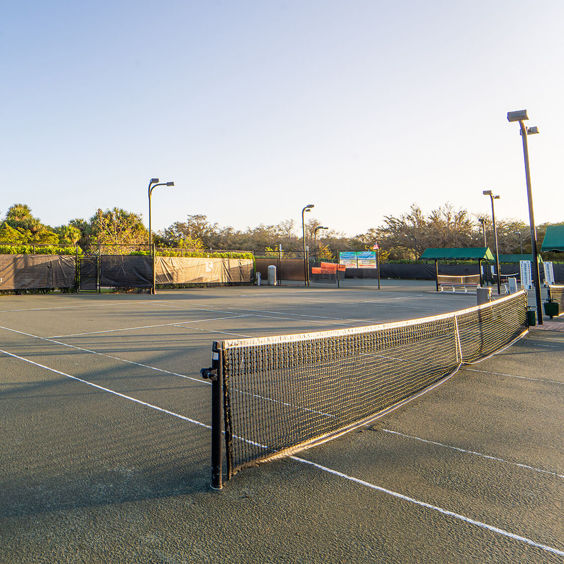 Tennis court net